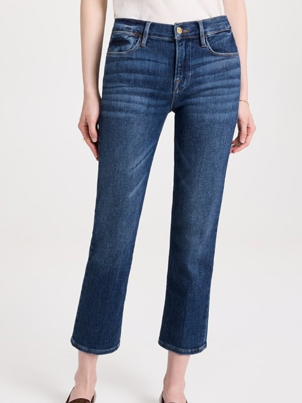 Frame Denim Le High Straight Leg Jeans Color Guilty Size 31